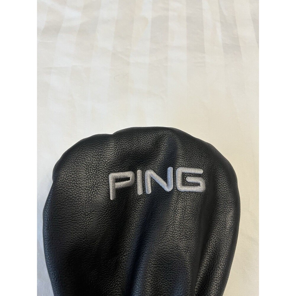 PING G430 Driver Headcover - Black/White/Yellow - Genuine Leather - Excellent - Picture 6 of 6